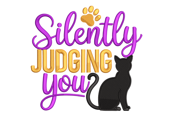 Silently Judging You Cat